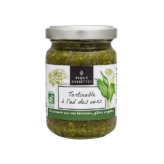 Pique Assiettes -- Tartinable à l'ail des ours bio - 120 g